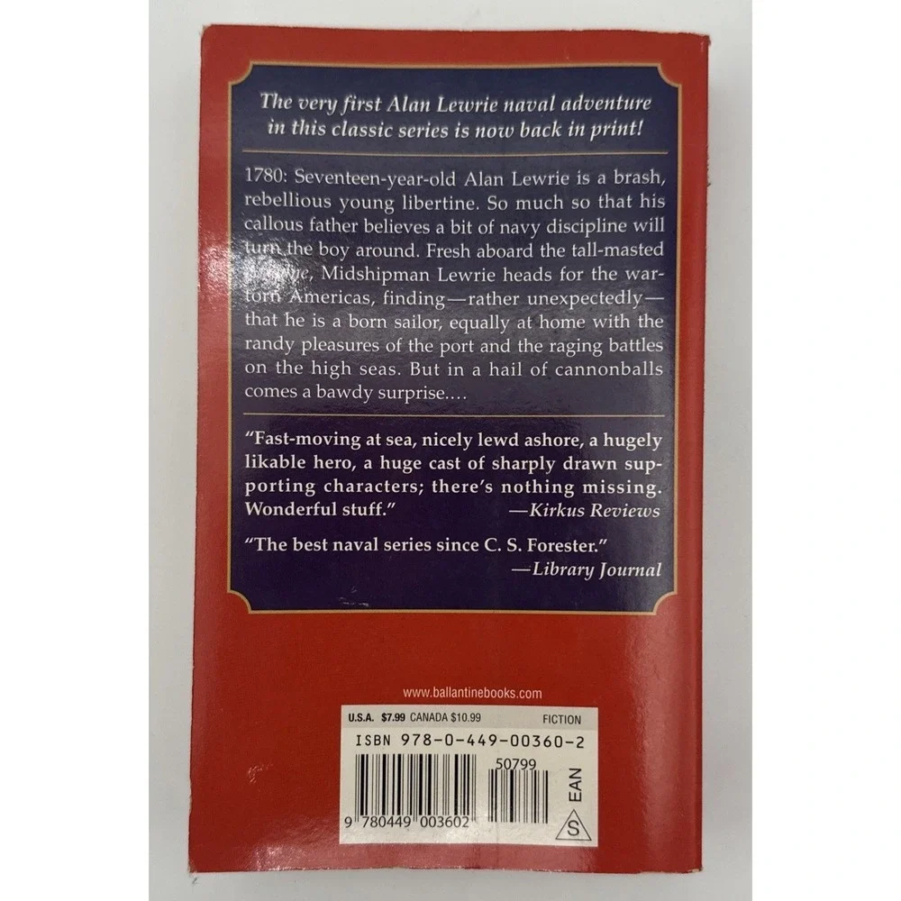 The First Naval Adventure of Alan Lewrie The Kings Coat Dewey Lambdin Paperback